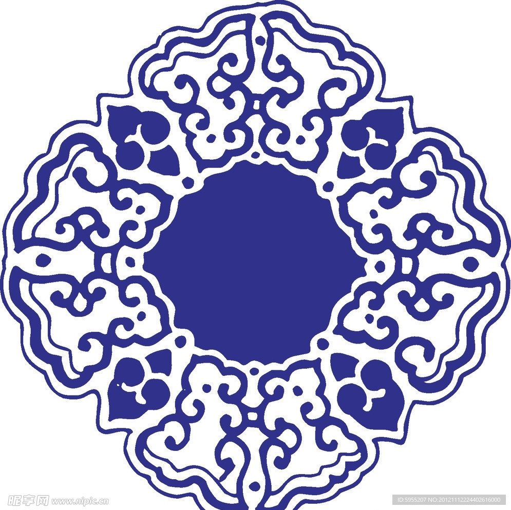 青花瓷图案