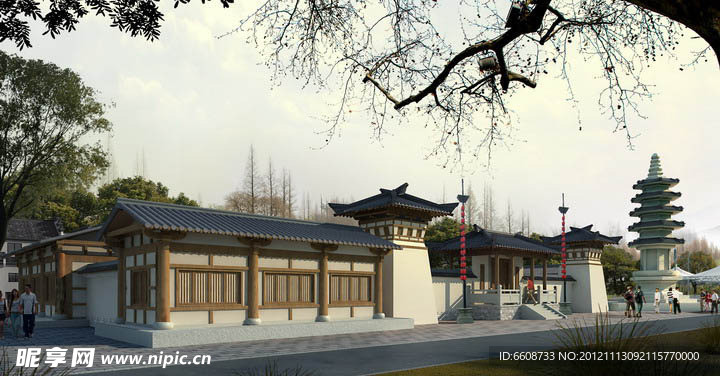 中国古典建筑寺庙