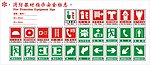消防器材指示安全标识