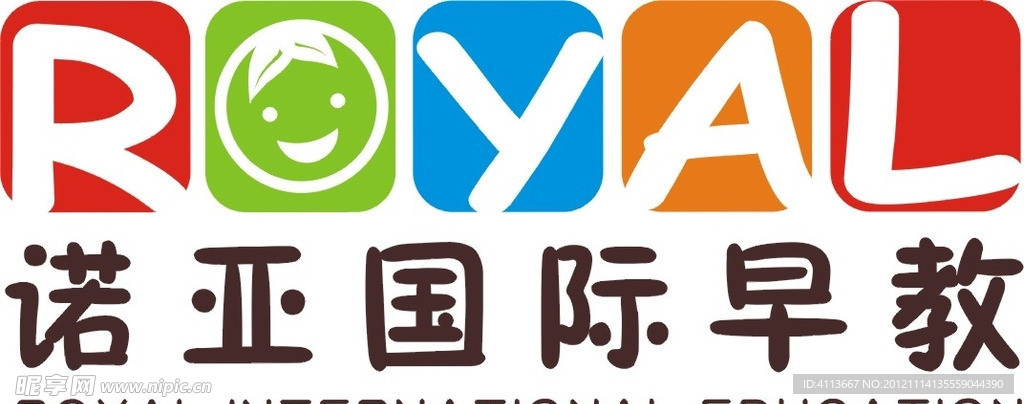 诺亚国际早教logo