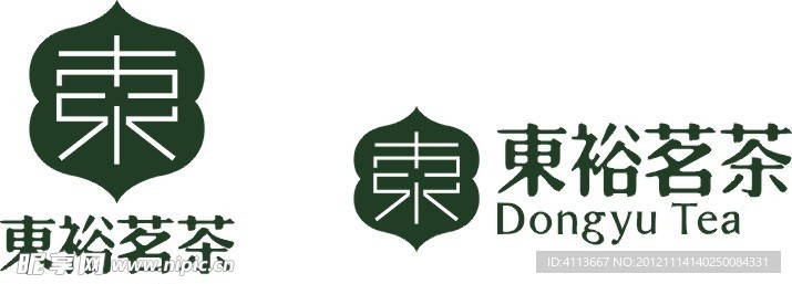 东裕茗茶LOGO