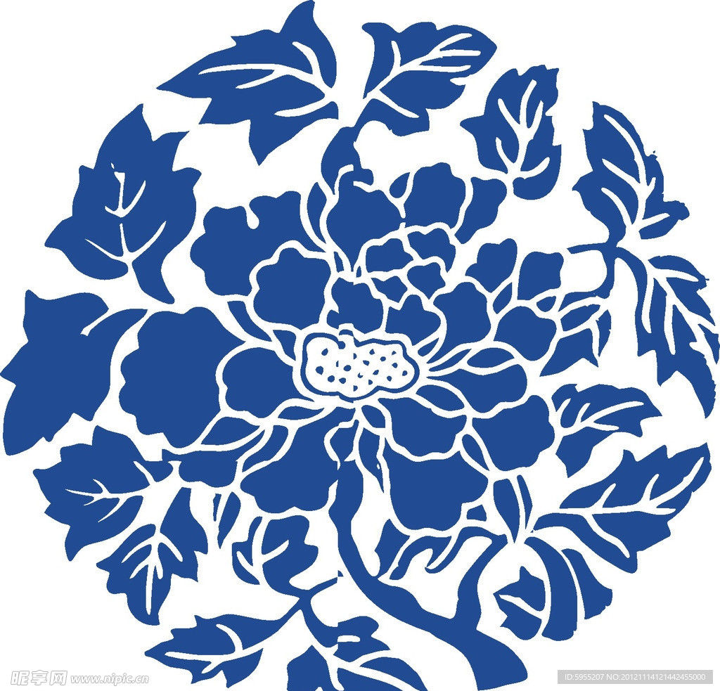 青花瓷图案