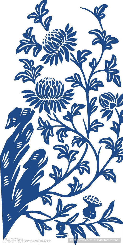 青花瓷图案 花纹