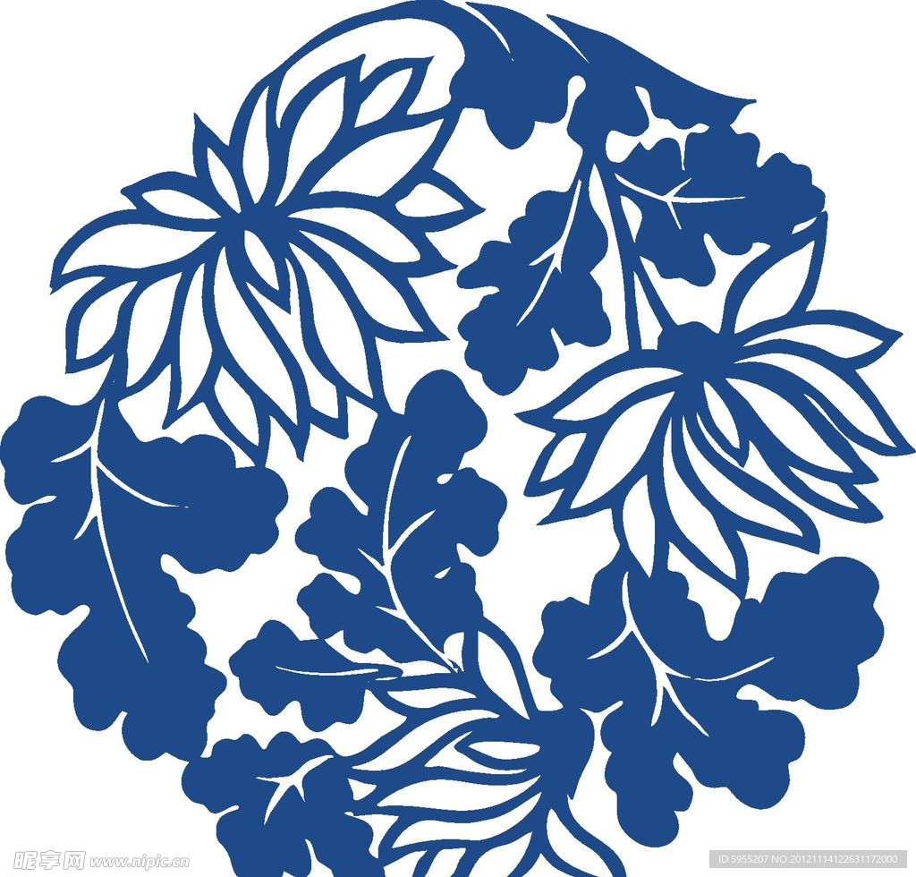 青花瓷图案 花纹