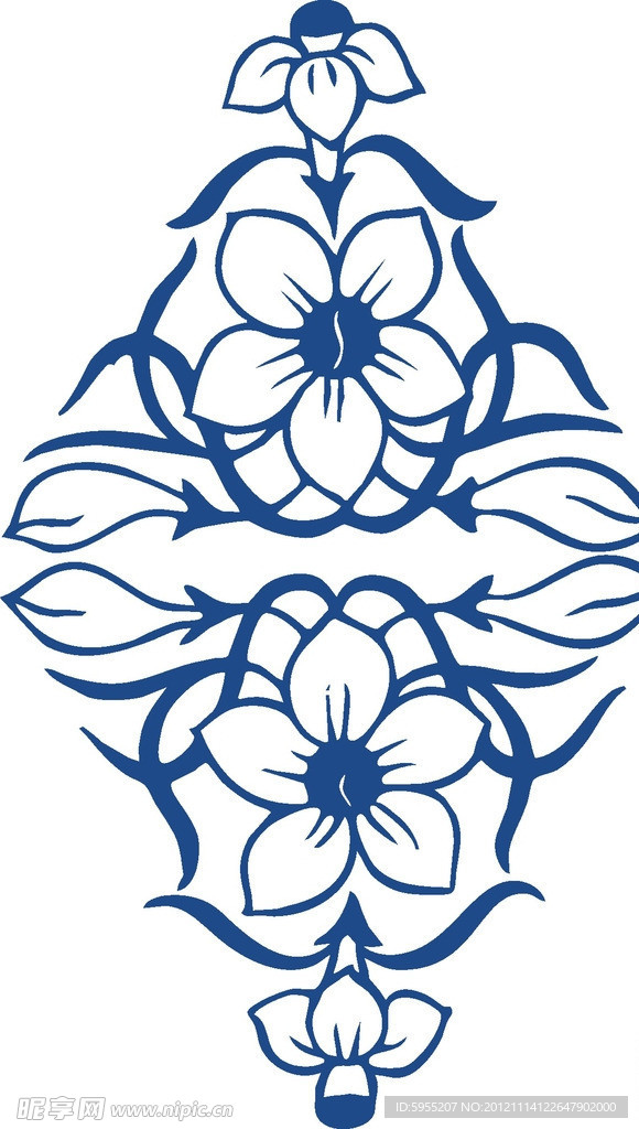 青花瓷图案 花纹