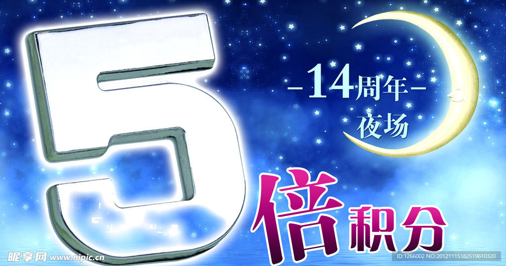 积分氛围牌