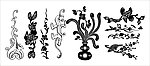 矢量 花纹 花边