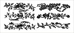 矢量 花纹 花边