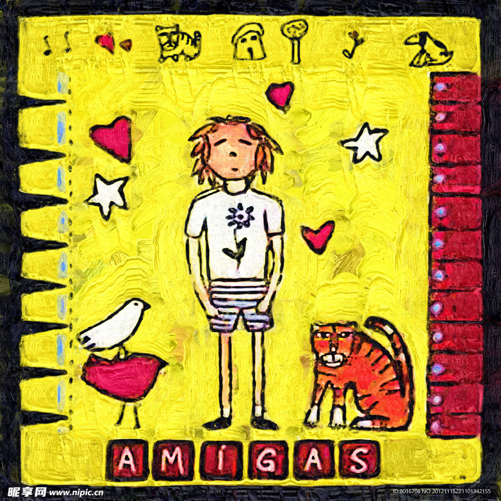 男孩