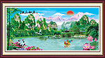 山水风景画图片