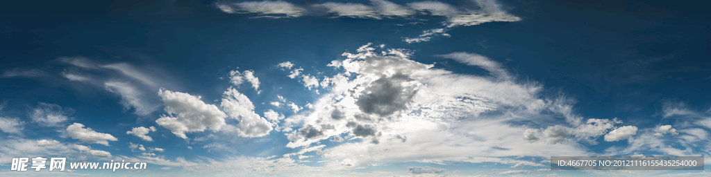 全景天空