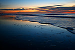 夕阳海景