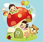 蘑菇房子