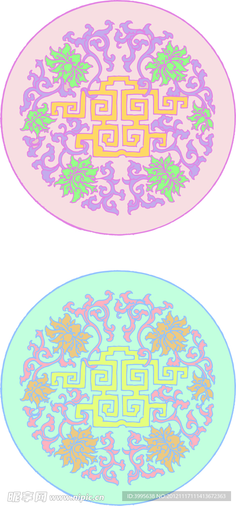 精美底纹