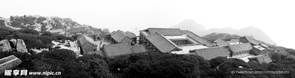 黑白风景