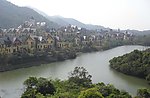 别墅田园自然风景图片