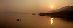 柘林湖夕阳