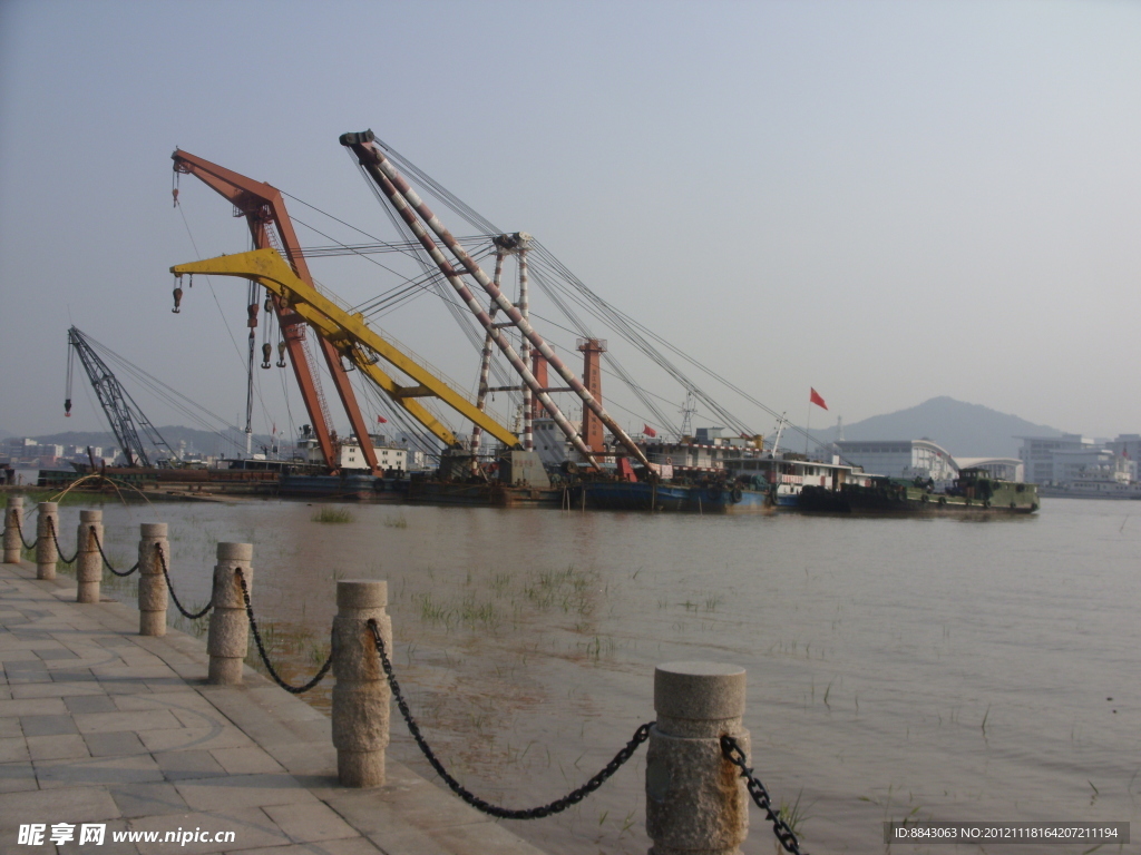 镇海沿江口