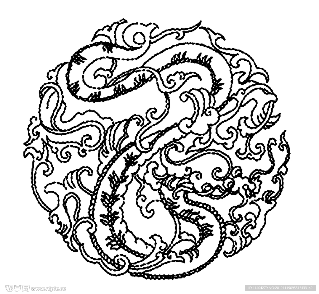 传统的纹样图案