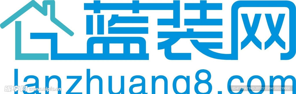 蓝装网logo