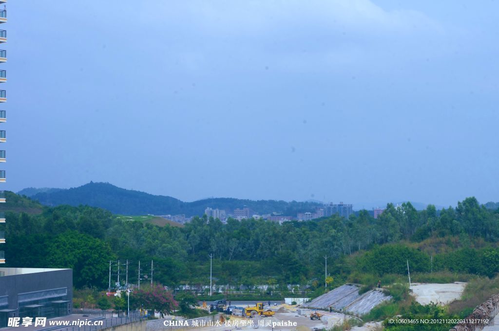 山水风景 城市绿洲