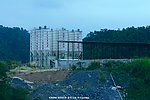 铁路建设 沿路风景