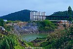 山水风景 建筑工地