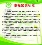 幸福家庭标准