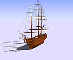 古船3D模型