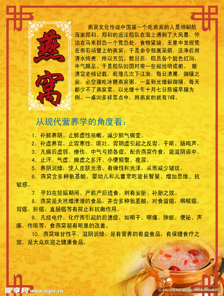 燕窝简介