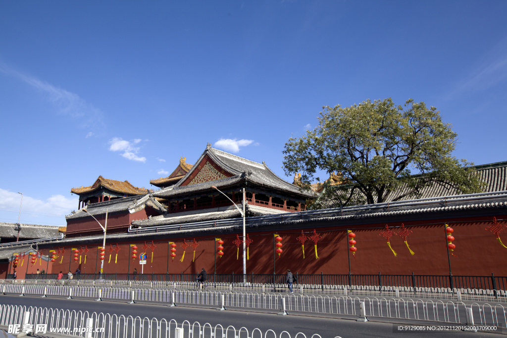 雍和宫外貌