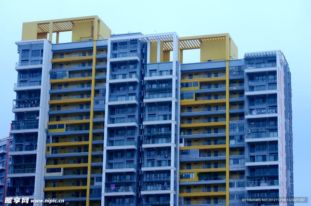 建筑楼景 楼层结构