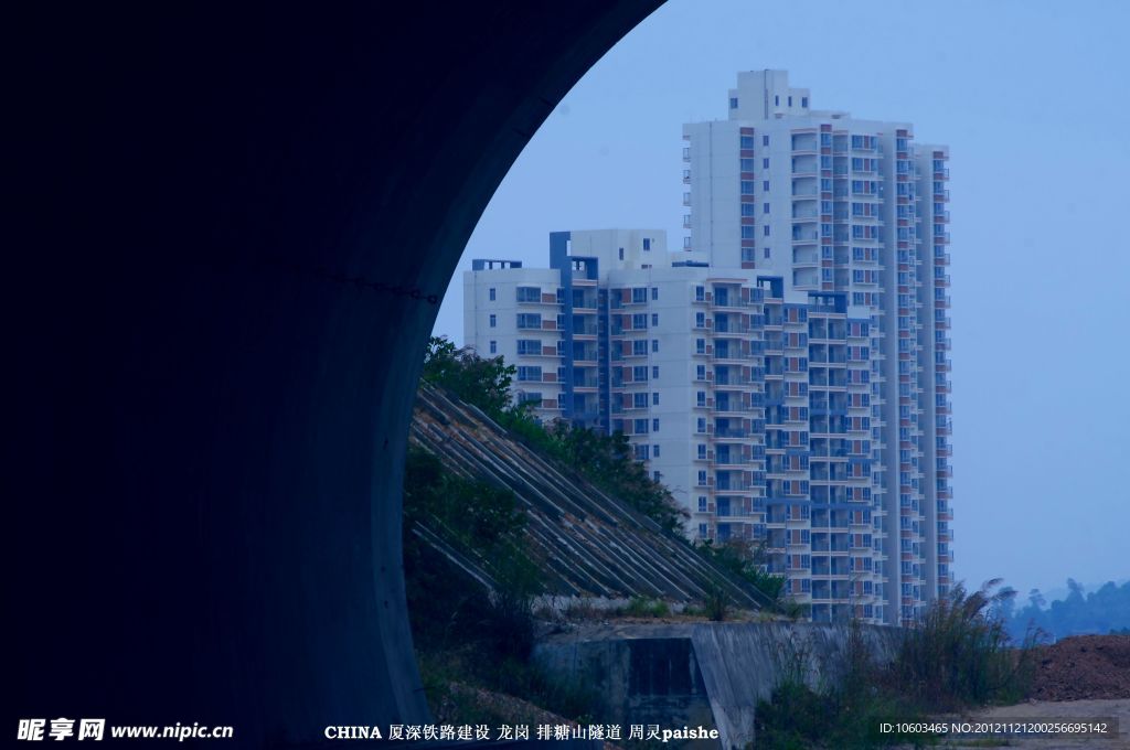 山水风景 铁建工程