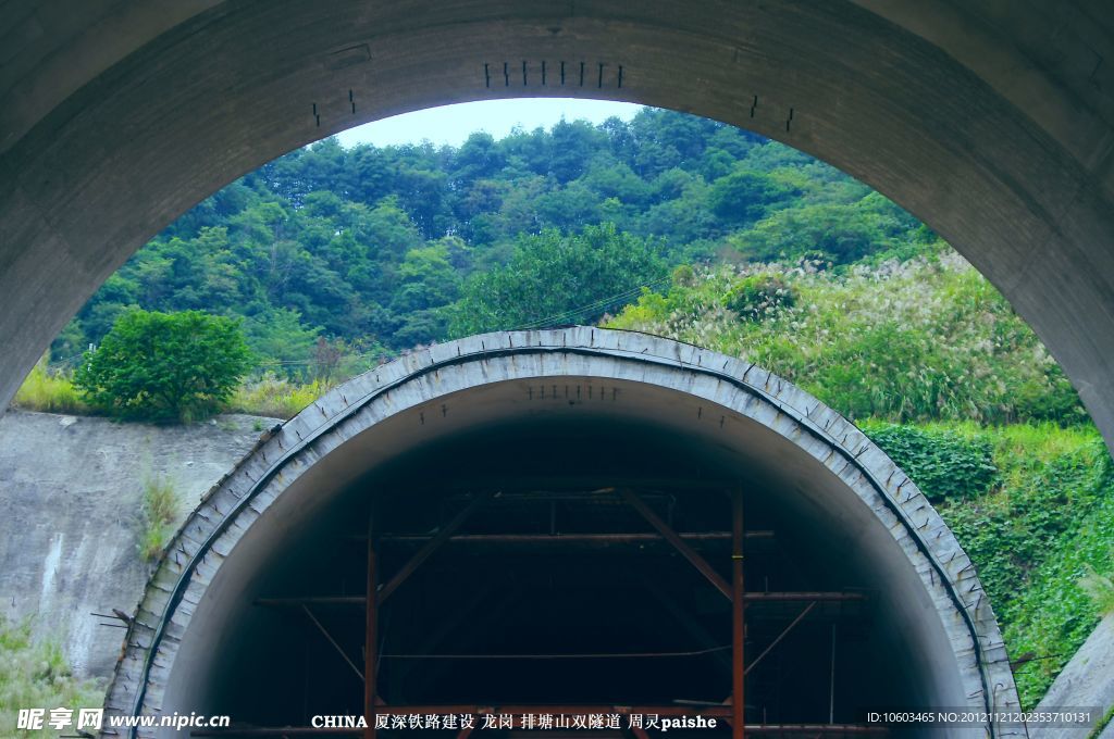 山水风景 铁建工程