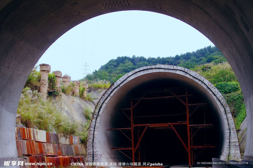 山水风景 铁建工程