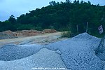 建筑工地 混泥满地