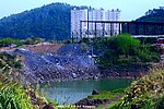 建筑工地 高山蓄水