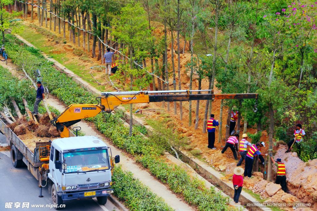 交通建设 沿路风景