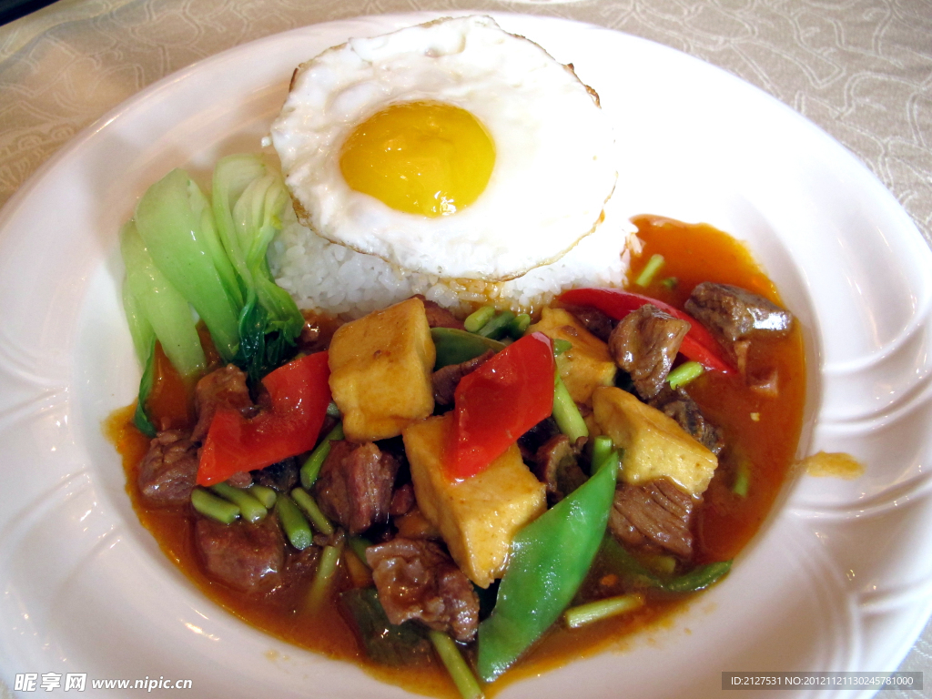 红烧牛肉套餐