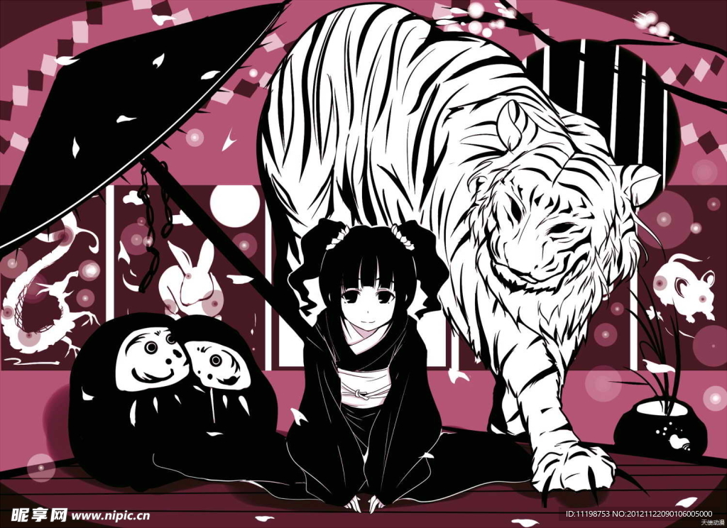 动漫少女