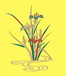 印花图案 绣花