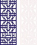 雕花 隔断 矢量 花格 中式 背景墙