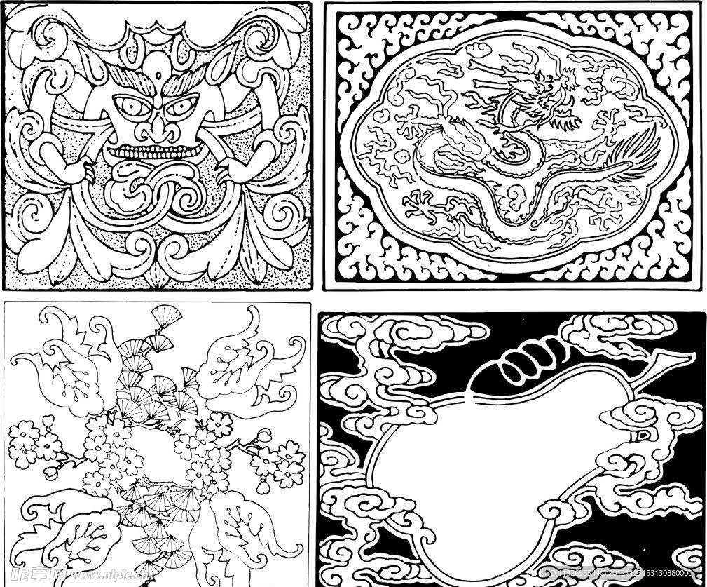 花纹花边图案