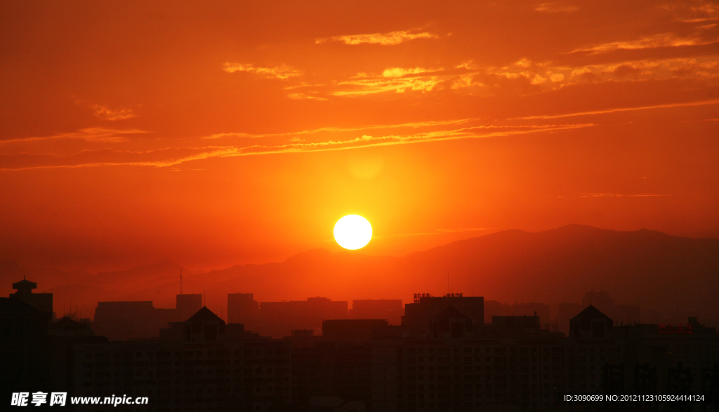 夕阳落日