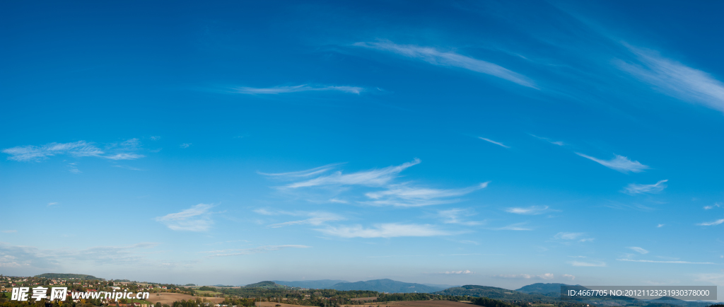 全景天空