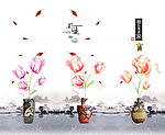 花瓶移门