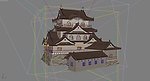 古建模型 中式建筑