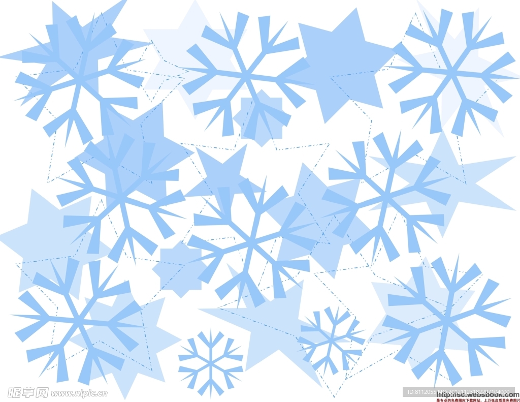 雪花花纹