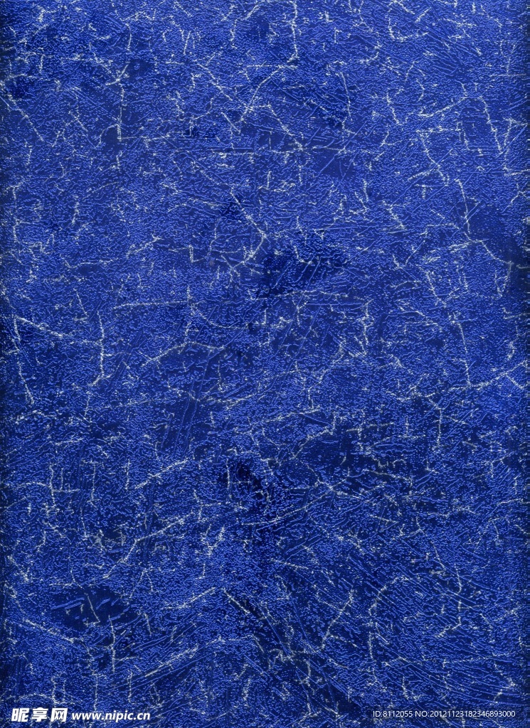 蓝色肌理