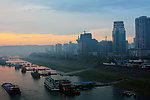 夕阳下的宜昌